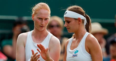 Lesbian Couple Makes History Playing Together At Wimbledon Time