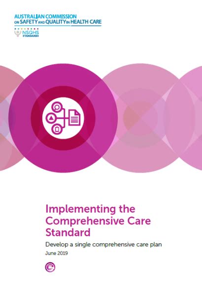 Implementing the Comprehensive Care Standard: Develop a single ...