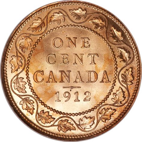 Canada 1 Cent 1912 1920 George V Foreign Currency