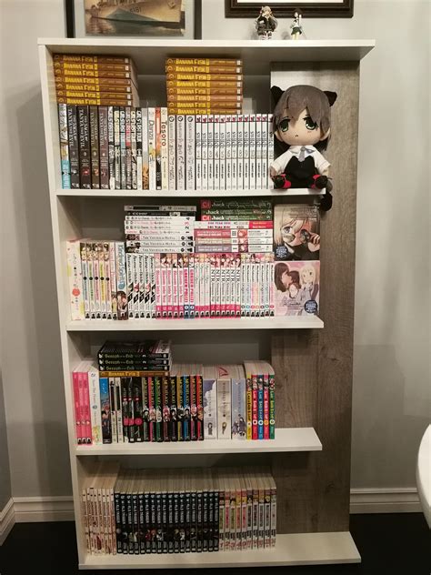 I Tried To Cram All My Manga On To One Bookshelf For A Photo Instead