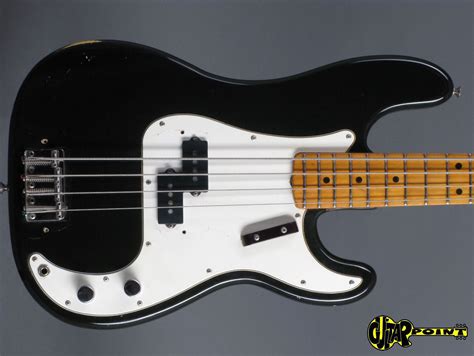 1972 Fender Precision Bass Black Vi72fepbblk362264