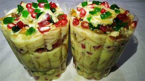 Vermicelli Custard Recipefruit Recipeeasy Recipessarbat Recipes