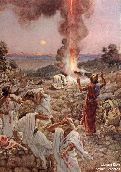 Elijah Harry Vs Ahab And Jezebels God Baal The Shadows That Will