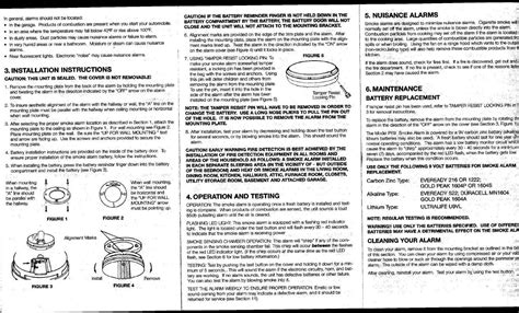 When purchasing a carbon monoxide detector there are a few things you should know. Fyrnetics Lifesaver Smoke Alarm Model 1235 User Manual ...