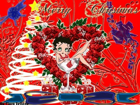Betty Boop Christmas Wallpapers Wallpaper Cave