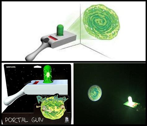 Official Rick And Morty Portal Gun Toy From Adult Swim Pretend Play Kit