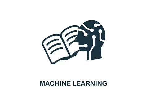 Machine Learning Icon Illustration Par Aimagenarium · Creative Fabrica