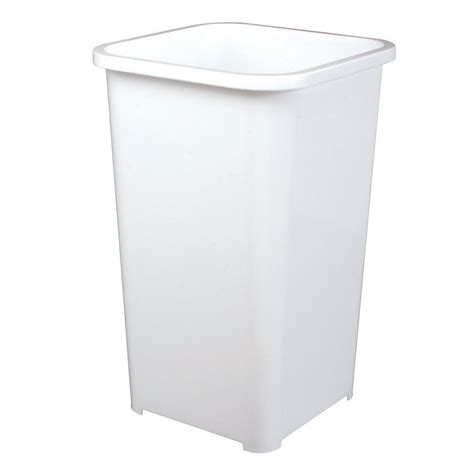Knape And Vogt 27 Quart White Waste And Recycle Bin The Home Depot Canada