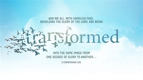 And We All With Unveiled Face Beholding The Glory Of The Lord Are