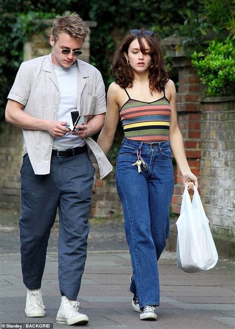 Ben Hardy Holds Hands With Girlfriend Olivia Cooke In Primrose Hill Daily Mail Online