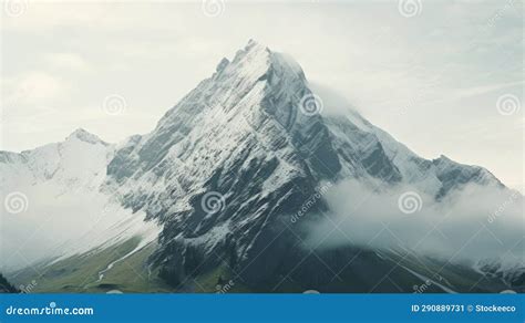 Photorealistic Fantasy Mountain A Stunning 8k Resolution Tilt Shift