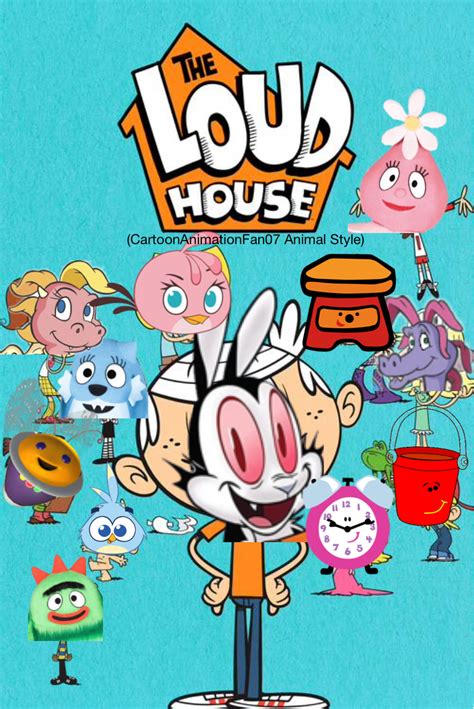 The Loud House Cartoonanimationfan07 Animal Style Scratchpad Iii