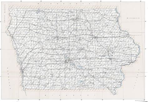 Iowa Topographic Index Maps Ia State Usgs Topo Quads 24k 100k 250k