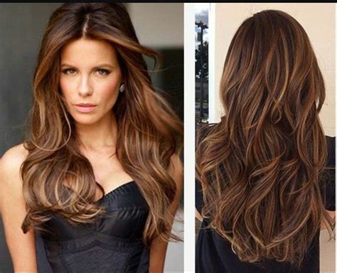 Bronze is a stunning highlight option. Chocolate brown hair, with rich auburn and Carmel ...