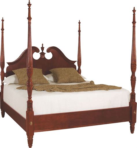 Cherry Poster Bed Deryn Park Cherry Wood Queen Poster Bed With Claw