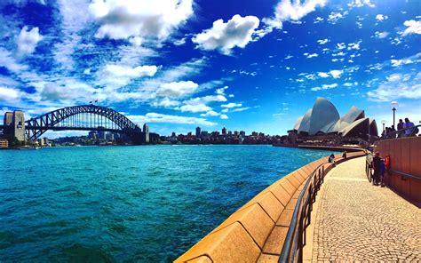 Sydney Harbour Bridge And Opera House Australia Sydney Harbour Bridge