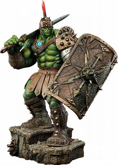 Hulk Gladiator Marvel Statue Sideshow Collectibles Premium