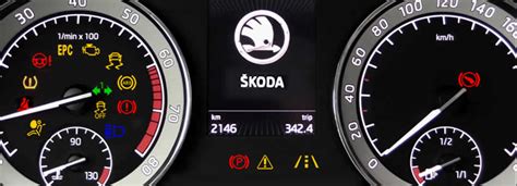 Skoda Dashboard Lights Symbols