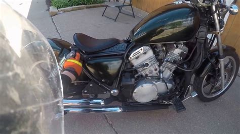 1991 xv1100 yamaha virago bobber build #2blood sweat & gears. 1986 Vulcan 750 bobber walk around - YouTube