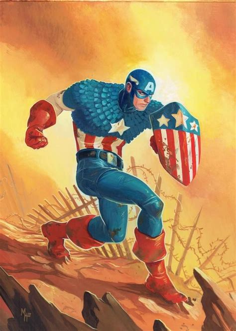 Captain America By Meghan Hetrick Captain America Art Captain