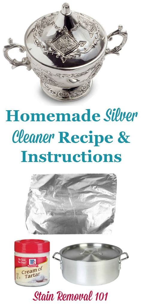 Homemade Silver Cleaner Recipe Diy Silver Dip Homemade Silver