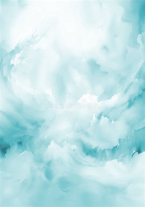 Mint Abstract Watercolor Texture Background Green Watercolour Brush
