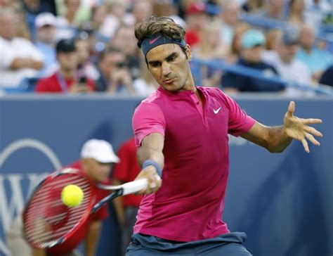 On X Roger Federer Roger Federer Played Tennis In Off White X Nike
