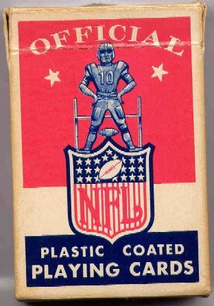 Was still able to keep my expenses low enough to include something for every sibling, even my two brothers. CaptKirk42s Trading Cards Blog: Stancraft Playing Cards NFL Teams (Circa 1967)