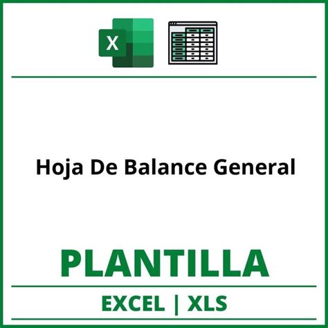 Lista Foto Formato De Balance General En Forma De Cuenta Alta