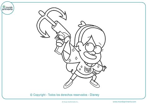 Dibujos De Gravity Falls Para Colorear 【todos Los Personajes】