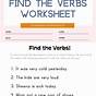 Circle The Verb Worksheet Grade 1