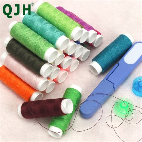 Polyester Sewing Tools Kit Polyester Thread Box Set Cotton Sewing