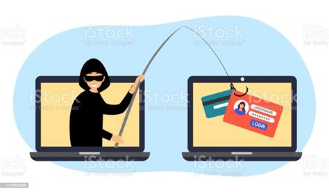 Credit Card Online Payment Scam Concept Internet Hacker Stealing Money