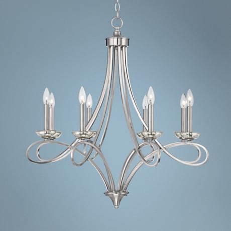 Brushed nickel dining room light fixtures. Georgeville 32" Wide Brushed Nickel Chandelier - #4P264 ...