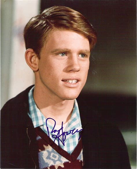 Ron Howard As The Lovely And Nice Richard Cunningham Happy Days Tv