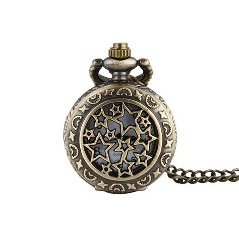 Buy Personalized Pattern Steampunk Vintage Quartz Roman Numerals Pocket Watch At Affordable