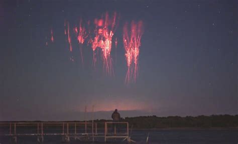 Petapixel Photographer Captures Rare Red Sprites In The Night Sky