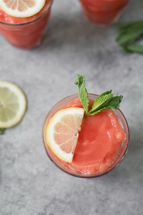 Frozen Watermelon Lemonade Slushies Recipe Frozen