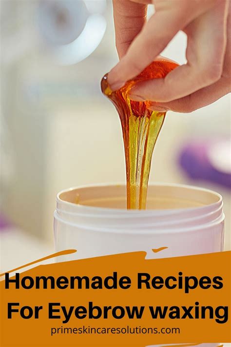 So you might think eyebrow waxing is unhelpful for the brows provide a perfect frame to the face whether you're a guy or a girl. Homemade Recipes For Eyebrow Waxing in 2020 | Waxed eyebrows, Diy eyebrow waxing, Homemade wax ...
