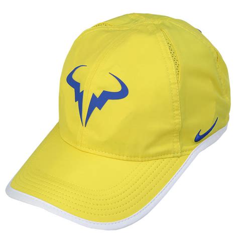 Nike Rafael Nadal Rafa Featherlight Adjustable Tennis Bull Cap Hat Dri