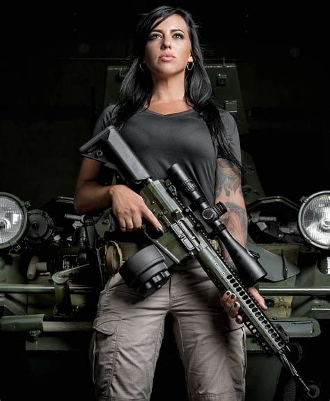 Instagram Girl Guns Military Girl Guns