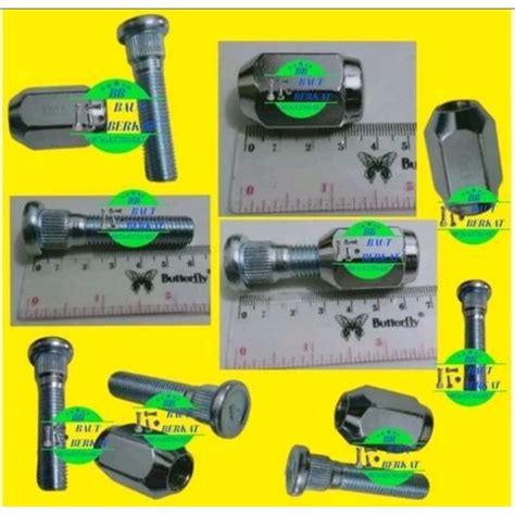 Jual Ecer Baut Roda Panjang Mur Racing Mobil Toyota Daihatsu Mitsubishi Universal Panjang Cm