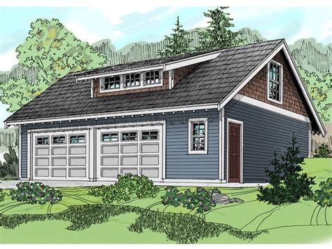 Garage Loft Plans | 2-Car Garage Loft Plan with Craft Room ...
