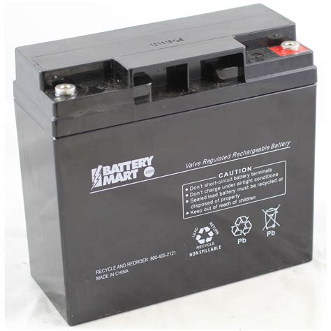12 volt lead acid batteries. 12 Volt 18 Ah Sealed Lead Acid Rechargeable Battery with ...