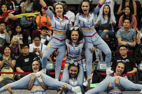 Look The Uaap Cheerdance Competition In Pictures Abs Cbn News