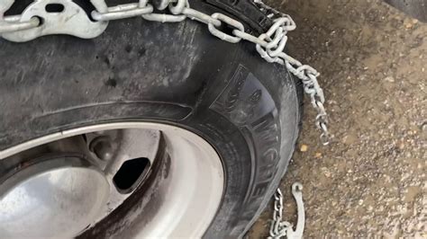 How To Install Snow Chains On A Truck Youtube