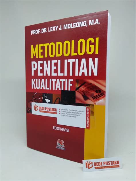 Jual TERMURAH Buku Metodologi Penelitian Kualitatif Edisi Revisi 46080