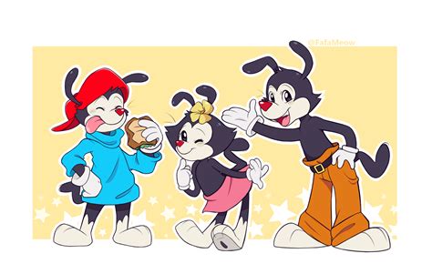They Sure Are Zany To The Max Animaniacs Fanart By Fafameow On Deviantart