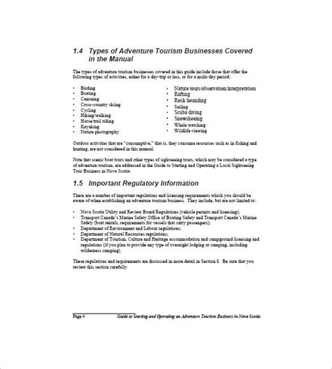 Other examples include retail, wholesale, manufacturing, and marketing. 11+ Travel Business Plan Templates - Docs, Word | Free ...