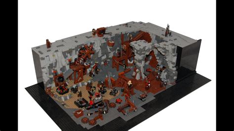 Lego Lord Of The Rings Orc Forges Moc Youtube
